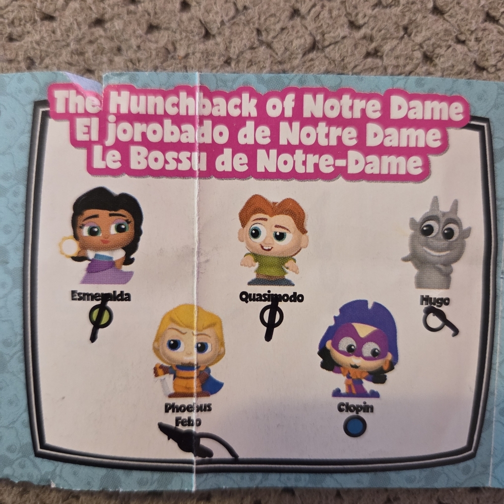 Disney Doorables The Hunchback of Notre Dame Lot Of 4! Series 12 Preowned - Picture 13 of 13